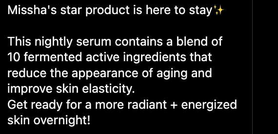 Ejemplo de copywriting